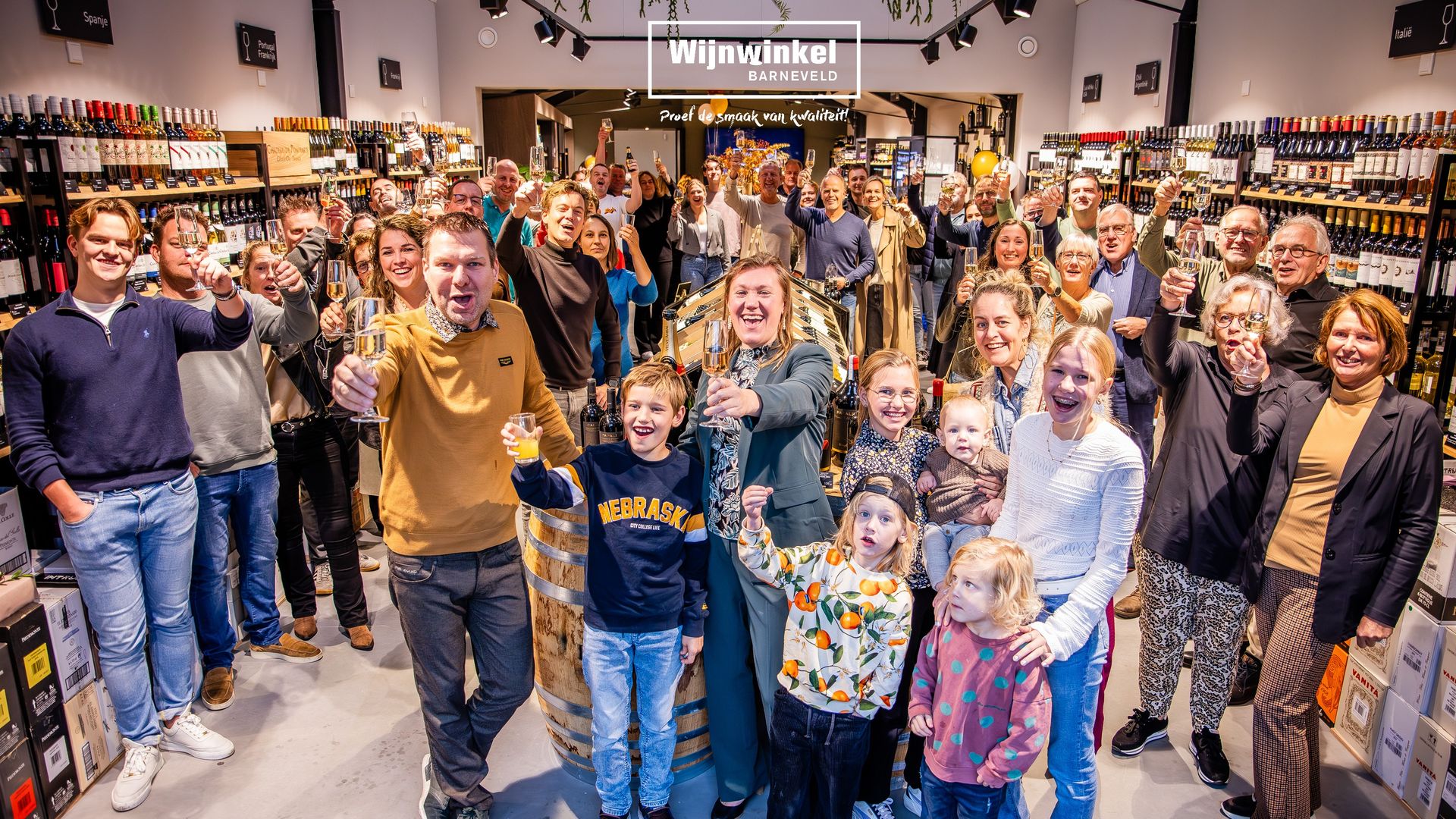 Onze winkel is weer open aan de Amersfoortsestraat! | Wijnwinkel Barneveld
