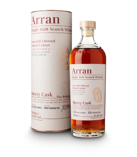 Arran Distillery, Sherry Cask Fles 75cl 55,8%