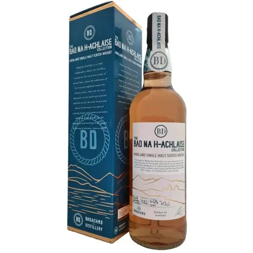 Badachro Distillery, Bad Na h-Achlaise, Port cask finish Fles 75cl 46%