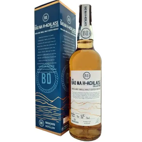 Badachro Distillery, Bad Na h-Achlaise, Rum cask finish Fles 75cl 46%