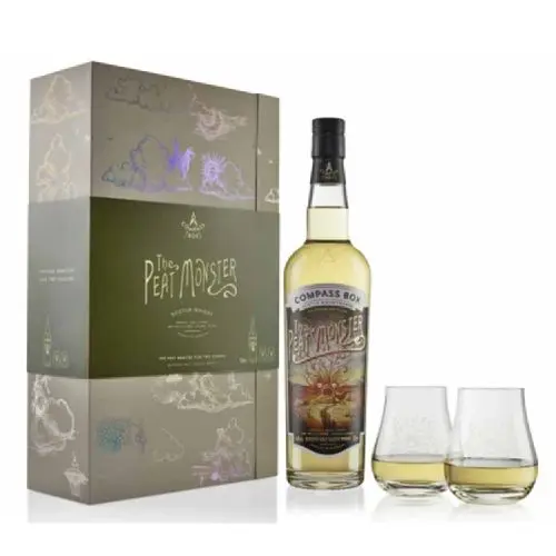 Compass Box, The Peat Monster Giftpack Fles 75cl 46%