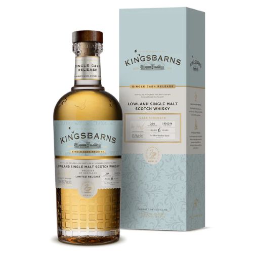 Kingsbarns Distillery, Single Cask no.1510292, Bourbon Barrel Fles 75cl 61,9%