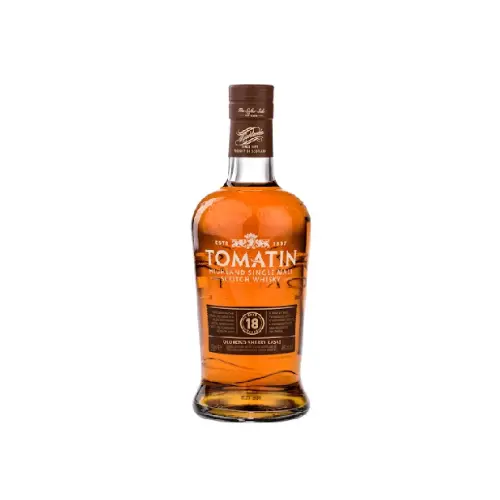 Tomatin Distillery, Single Malt 18 yrs, Olorosso Sherry Casks Fles 75cl 46%
